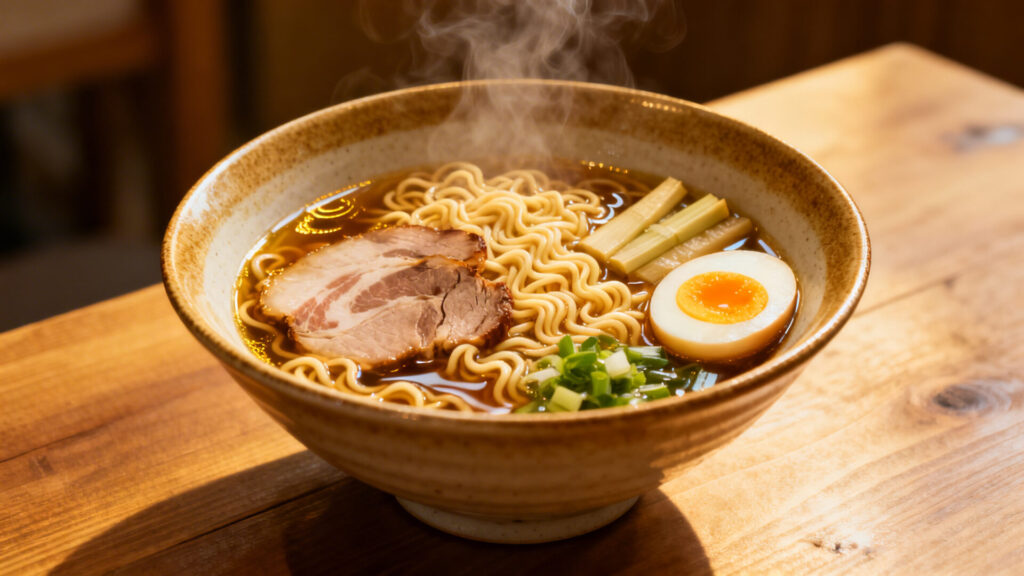 Combien de calories dans un bol de ramen sans aucun texte