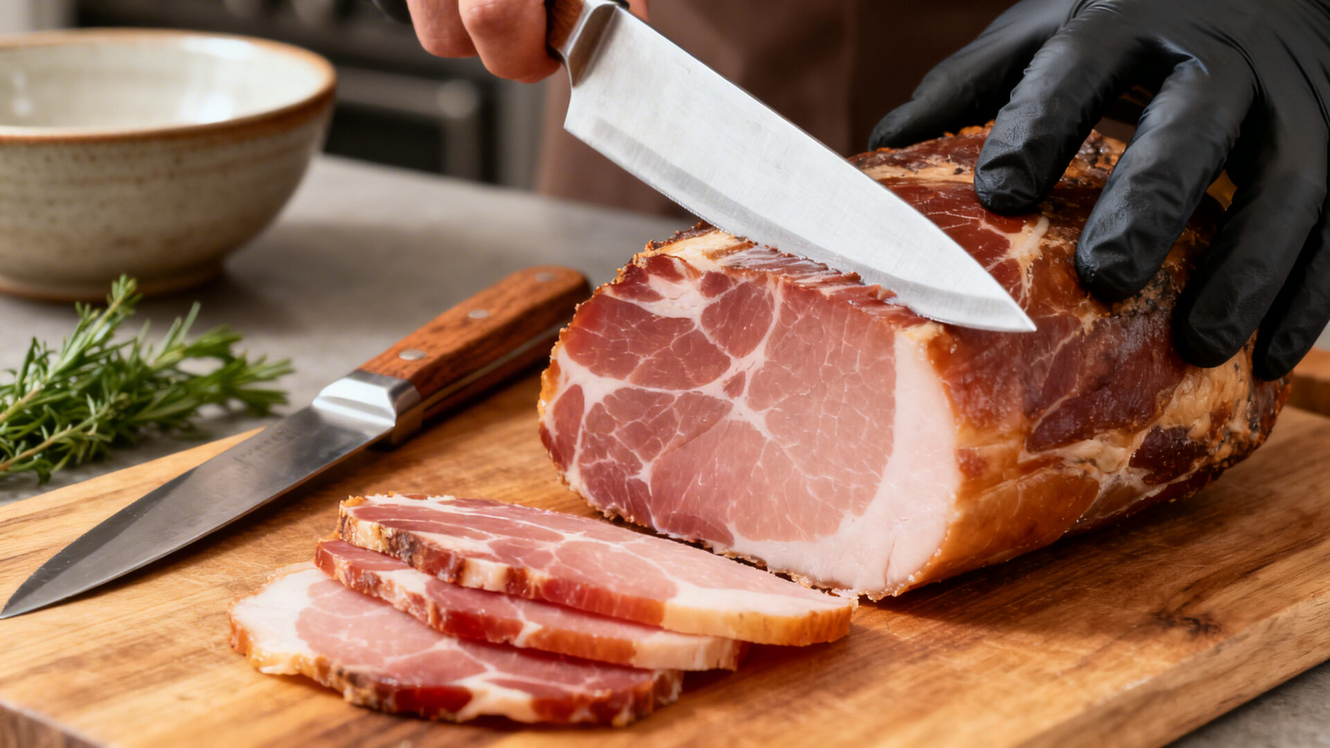 Comment découper un jambon comme un pro