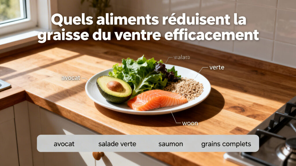 Quels aliments diminuent efficacement la graisse du ventre avec texte